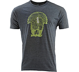 Image of Nomad Gobbler Word Cloud Men's T-shirt Heather Grey Large