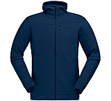 Image of Norrona Falketind Warmwool Stretch Zip Hooded Jacket - Men's