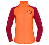 Image of Norrona Femund PureUll Zip Neck Top - Women's