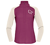 Image of Norrona Femund PureUll Zip Neck Top - Women's