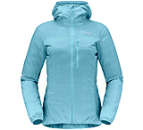 Norrona Falketind Aero60 Zip Hooded Jacket - Women's, Aqua Haze, XS, 1809-22-6648-XS