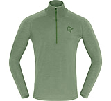 Image of Norrona Femund Pureull Zip Neck Top - Men's
