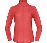 Image of Norrona Femund PureUll Zip Neck Top - Women's