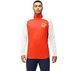 Image of Norrona PureUll Norrona Zip Neck Shirt - Men's