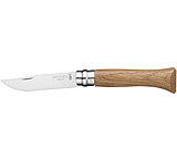 Image of Opinel Stainless Steel Folding Knife, Wood