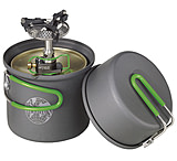 Image of Crux Lite With Terra Solo Cook System-Grey/Green-Clearance