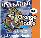 Image of Orange Tackle Unweighted Treble Hook