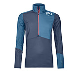 Image of Ortovox Fleece Light Zip Neck - Women's
