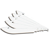 Outdoor Edge Cutlery 6-Razor-Lite Replacement Blades, Metal RR-6