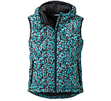 Image of Outdoor Research Aria Print Down Vest - Women's-Alpine Lake-Medium