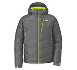 Image of Outdoor Research Floodlight Jacket - Men's-Pewter/Lemongrass-Small