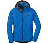 Image of Outdoor Research Linchpin Hooded Jacket - Men's-Glacier-Large