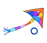 Image of Outside Inside 99986 Freestyle Delta Kite