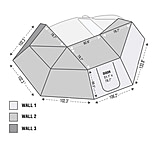 Image of Overland Vehicle Systems Nomadic Awning 270 Side Wall 3