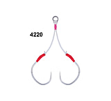 Image of Owner Hooks Dancing Stingers Guardian Dual Zo-Wire Hook, Needle Point, Light Wire, Vacuum Tinned