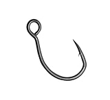 Image of Owner Hooks Single Replacemant Hook XXX Pro Pack, Needle Point, Vaccum Tinned