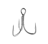 Image of Owner Hooks Stinger-46 Treble Hook, Needle Point, Short Shank, Heavy Wire, Vacuum Tinned