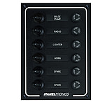 Image of Paneltronics Waterproof DC 6 Position Booted Toggle &amp; Fuse