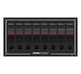 Image of Paneltronics Waterproof DC 8 Position Lighted Rocker &amp; CB