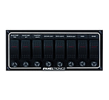 Image of Paneltronics Waterproof DC 8 Position Lighted Rocker &amp; Fuse