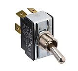 Image of Paneltronics DPDT ON/OFF/ON Metal Bat Toggle Switch