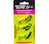 Image of Panther Martin FishSeeUV Vibrant Image Spinner Kit, 3/Pack