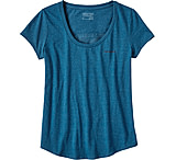 Image of Patagonia Board Short Logo Cotton/Poly Scoop T-Shirt - Women's