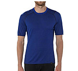Image of Patagonia Capilene 2 Lightweight T-Shirt - Men's-Classic Navy/Viking Blue-Medium