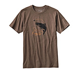 Image of Patagonia Fishing Script Cotton/Poly T-Shirt - Mens