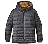 Image of Patagonia Hi-Loft Down Hoody - Men's-Forge Grey/Tapenade-Medium