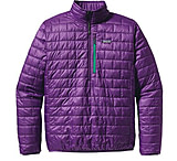 Image of Patagonia Nano Puff Pullover - Mens - Purple-Large