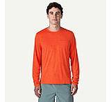 Image of Patagonia Men's Long Sleeve Cap Cool Daily Shirt - Boardshort Logo 54673F03