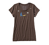 Image of Patagonia Polar Lineup Cotton/Poly T-Shirt - Womens