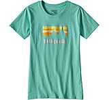 Image of Patagonia Shop Sticker Cotton/Poly Responsibili-Tee - Women's
