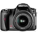 Image of Pentax K100D Super 6.1 Megapixel Digital SLR Camera w/ 18-55mm Lens Kit - 19157