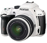 Image of Pentax K-50 Digial SLR Camera with L18-55 WR Lens
