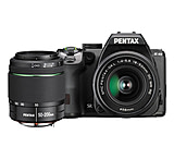 Image of Pentax K-S2 DSLR Camera With 18-50mm and 50-200mm Lenses