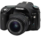 Image of Pentax K200D 10.2 Mega-Pixel Digital SLR Camera Body with 18 - 55mm Lens 19554