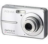 Image of Pentax Optio E50 8.0 Megapixel Digital Camera 3x Zoom 2.4in LCD 17216