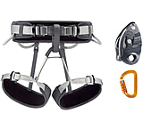 Image of Petzl Corax Harness Kit with GRIGRI Belay System and Sm'D Carabiner