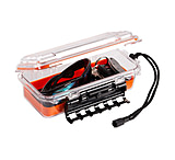 Plano Guide Series Waterproof Field Case, 9x4.88x3in, Orange/Clear, PMC145000