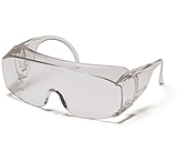 Image of Pyramex Solo Safety Glasses - Clear Over Prescription Lens, Clear Jumbo Frame