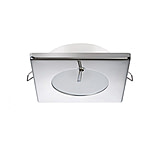Image of Quick Bryan CS Downlight 2W LED Round Light w/Switch / Square Stainless Bezel