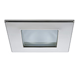 Image of Quick Marina XP Downlight 4W LED Round Light w/ Square Stainless Bezel