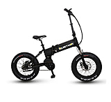 Image of QuietKat Bandit 750W Electric Bike, w/ Mid-Drive Motor, Belt Drive, 3 Speed, Suspension Fork, Hydraulic Disc Brakes, Folding Frame