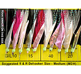 Image of R&amp;R Tackle Sabiki Goggle Eye Rig 10 Hook, #15 SS Hook S 40lb, 20lb