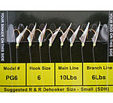 Image of R&amp;R Tackle Sabiki Rig 8 Hooks, Size #6 Hook, 10lb, 6lb