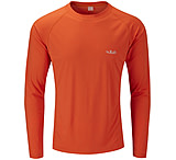 Image of Rab Aeon Long Sleeve Tee - Men's-Oxide-Medium shed10523