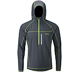 Image of Rab Boreas Pull-On - Men's-Beluga/Green Zip-Large