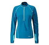 Image of Rab Confluent Long Sleeve Zip Tee - Women's-Merlin-Medium